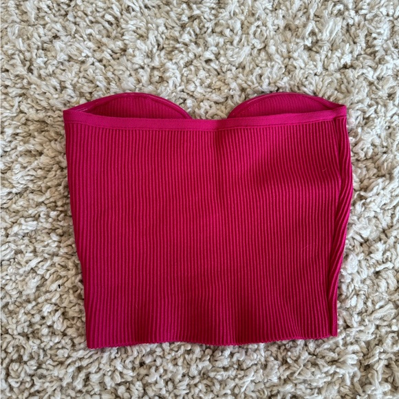 Sculpt knit sweetheart tube top - Picture 5 of 5